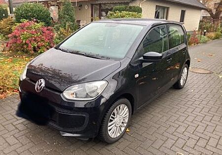 VW Up Volkswagen ! 1.0 move ! Schwarz 5-Türer TÜV bis 5/26