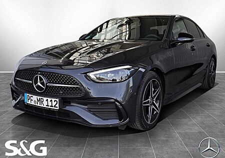 Mercedes-Benz C 200 AMG Distronic+360°+DIG-LED+Pano+Night+18"