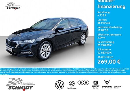Skoda Octavia Combi 2.0 TDI Style HuD ACC NAVI