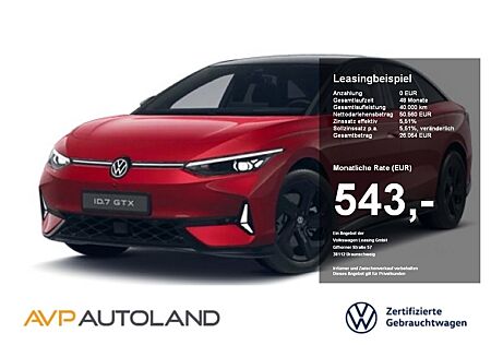 VW ID.7 Volkswagen GTX 4MOTION | AHK | LED | NAVI | ACC |