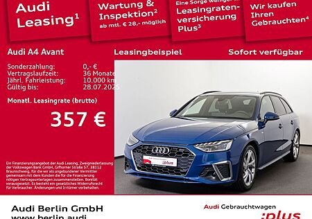 Audi A4 Avant S line 35 TFSI S tr. NAVI 360°K LED