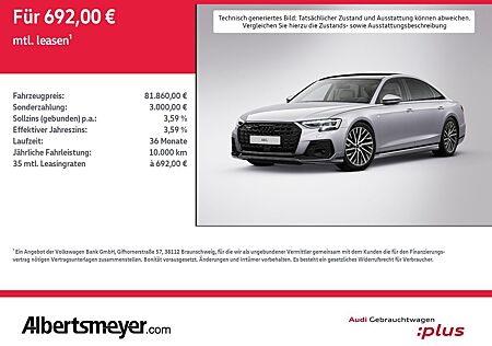 Audi A8 50 TDI LANG QUATTRO +PANO+STANDH+MATRIX