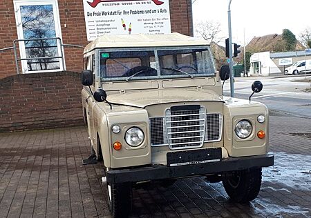 Land Rover Serie III 109 S- teilrestauriert H-Kennz.