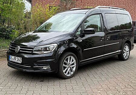 VW Caddy Volkswagen Maxi Highline behindertengerecht Rampe DSG