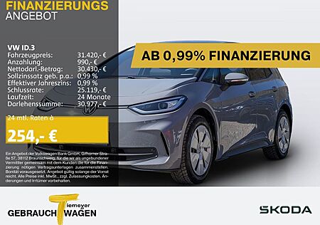 VW ID.3 Volkswagen PRO LM19 NAVI SITZHZG KAMERA