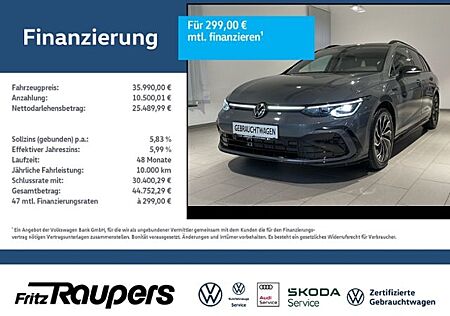 VW Golf Volkswagen Variant VIII 1.5 eTSI DSG R-Line +AHK+NAVI+