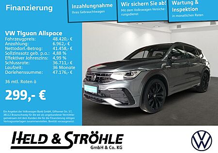 VW Tiguan Allspace Volkswagen R-Line Black 4M AHK PANO STANDHZ