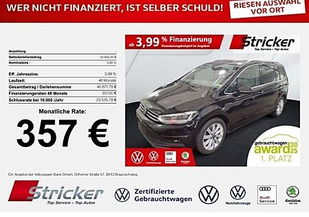 VW Touran Volkswagen Highline 2.0TDI DSG 357,-ohne Anzahlung A