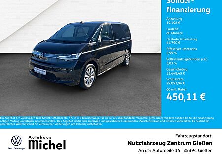 VW T7 Multivan Volkswagen Style 2.0 l TDI 7-Gang-DSG KÜ AHK Pa