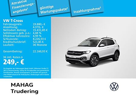 VW T-Cross Volkswagen Life 1.0 TSI Navi ParkPilot DAB+ Sitzhz
