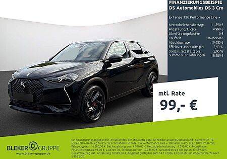 DS Automobiles DS3 Crossback E-Tense 136 Performance Line +