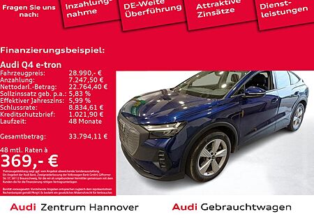 Audi Q4 e-tron Sportback 40 LED Kamera DAB ACC