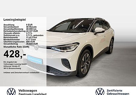 VW ID.4 Volkswagen Pro 360 ACC AUT Fernlichtass. HUD Kam. LED
