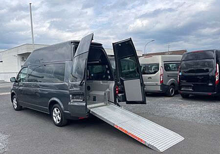 VW T6 Transporter Volkswagen T6 Rampe L2 H2 Hochdach Behindertengerecht