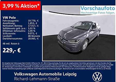 VW Polo Volkswagen Style 1.0 TSI DSG *IQ.Light*Navi*Rear View*