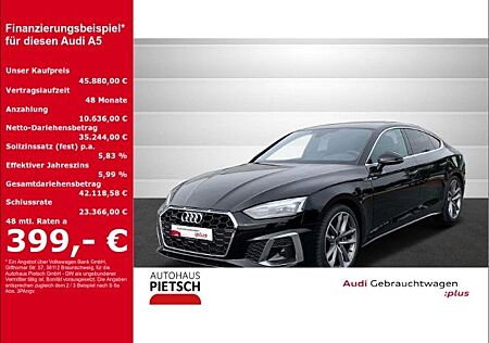 Audi A5 Sportback 40 TDI quattro S line AHK B+O VC Sp
