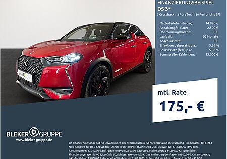 DS Automobiles DS 3 3 Crossback 1.2 PureTech 130 Perfor.Line S/S(EU