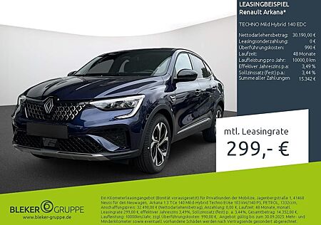 Renault Arkana TECHNO Mild Hybrid 140 EDC