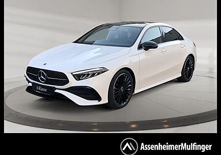 Mercedes-Benz A 220 d Limousine AMG+MBUX+Night+Pano+SHD+Wide