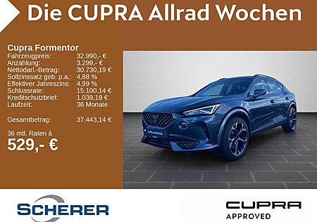 Cupra Formentor gebraucht kaufen Cupra Formentor VZ 2.0 TSI 4Drive LED NAV KAM ACC SHZ