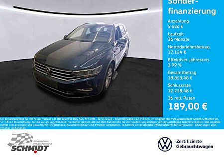 VW Passat Variant Volkswagen 2.0 TDI Business DSG ACC RFK AHK