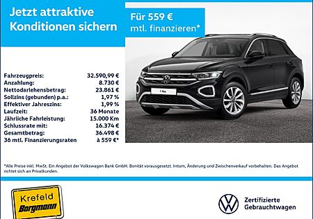 VW T-Roc Volkswagen 1.5 TSI Style MATRIX-LED PANO ACC NAVI SHZ