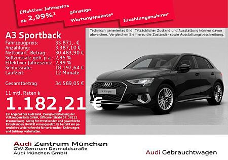 Audi A3 Sportback 40 TFSI e S tronic Advanced ACC/Vir