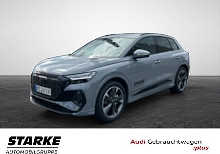 Audi Q4 e-tron 45 S line AHK Standheiz Navi LED Lede