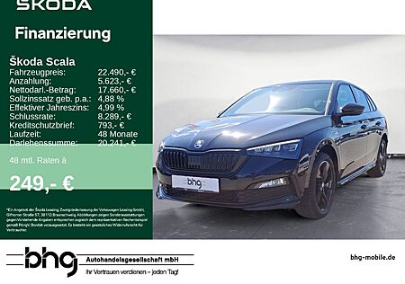 Skoda Scala 1.5 TSI DSG Monte Carlo Ambiente LED GRA