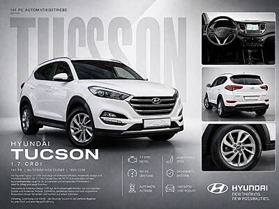 Hyundai Tucson 1.7 CRDi *KLIM*SHZ*TEMP*NAVI*CAM*TW*AHK*