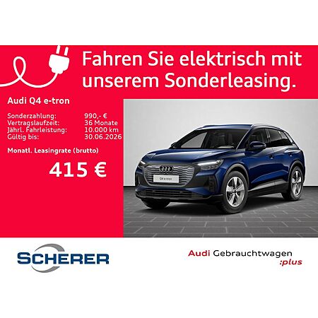 Audi Q4 e-tron leasen