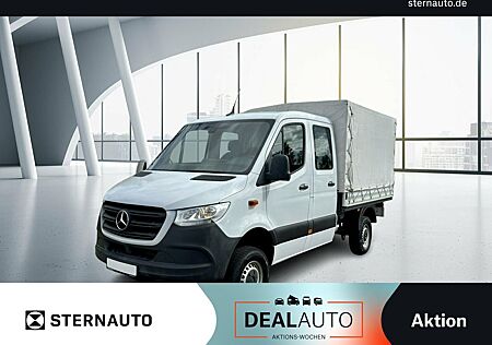 Mercedes-Benz Sprinter gebraucht kaufen Mercedes-Benz Sprinter 314 4x4 DoKa Pritsche/Pl. Klima Standhz