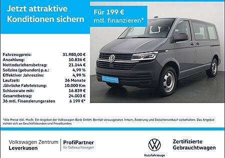 VW T6 Kombi Volkswagen T6.1 Kombi DSG LED KAM AHK PDC KLIMA NAVI