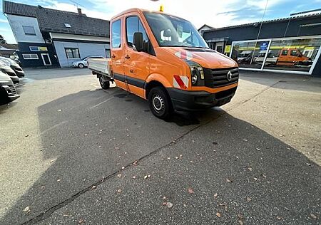 VW Crafter Volkswagen 35 TDI L2 Tieflade-DoKa SCHOON 1.Hd MY 2