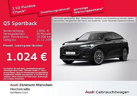 Audi Q5 Sportback TFSI e qu. S tronic edition one Pan