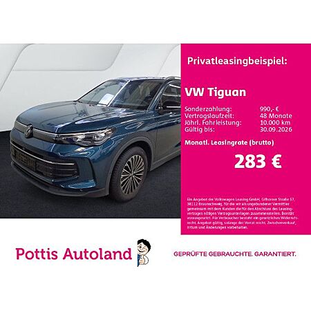 VW Tiguan leasen