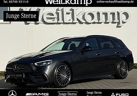 Mercedes-Benz C 180 T AMG+Night+19"+AHK+Pano+Keyless+Kamera
