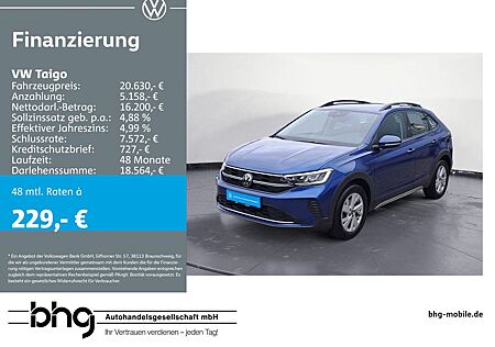 VW Taigo Volkswagen 1.0 TSI Life #LED #AppConnect #Einparkhilf