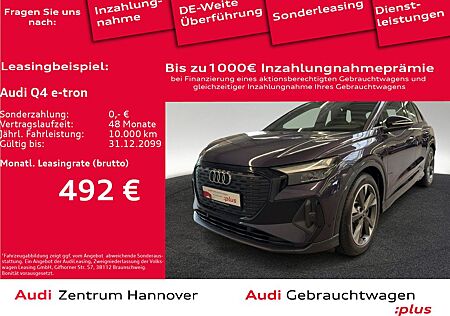 Audi Q4 e-tron 40 AHK Navi 20-Zoll Leder Sportsitze