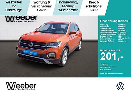 VW T-Cross Volkswagen STYLE*NAVI*LED*RFK*ACC*VIRTUAL Navi LM