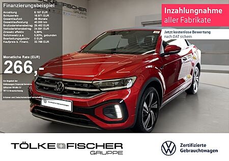 VW T-Roc Volkswagen Cabriolet 1.5 TSI R-Line Virtual ACC SHZ