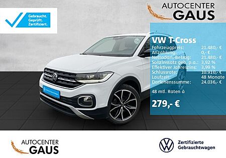 VW T-Cross Volkswagen Style 1.0 TSI DSG Klima*SHZ