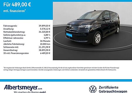 VW T7 Multivan Volkswagen 1.5 TSI +DSG+AHK+KAMERA+NAVI+KLIMA++