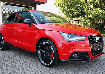 Audi A1 S-LINE/NAVI/AUTOMATIK/SHZ/SCHECKHEFT/SR&WR