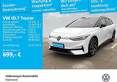 VW ID.7 Volkswagen Tourer Pro Navi AHK LED-Matrix Pano Kamera