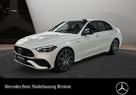 Mercedes-Benz C 43 AMG 4M OptPak/Night/Pano/PerfSitze/20"/Burm