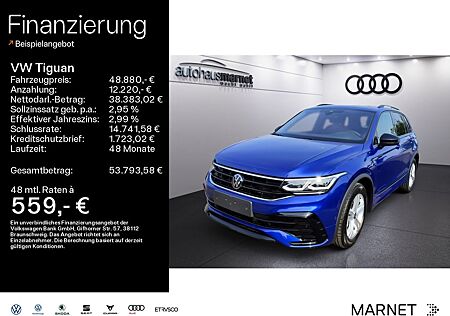VW Tiguan Volkswagen 2.0 TDI 4M DSG R-Line LEDER*NAV*SH*LED*