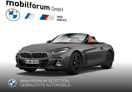 BMW Z4 M40i Frozen Grey Leder Rot H/K 19 Zoll ACC