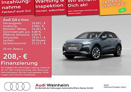 Audi Q4 e-tron 40 Matrix LED AHK Kamera Navi uvm