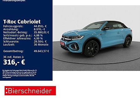 VW T-Roc Volkswagen Cabriolet 1.5 TSI DSG R-Line AHK STHZ DCC